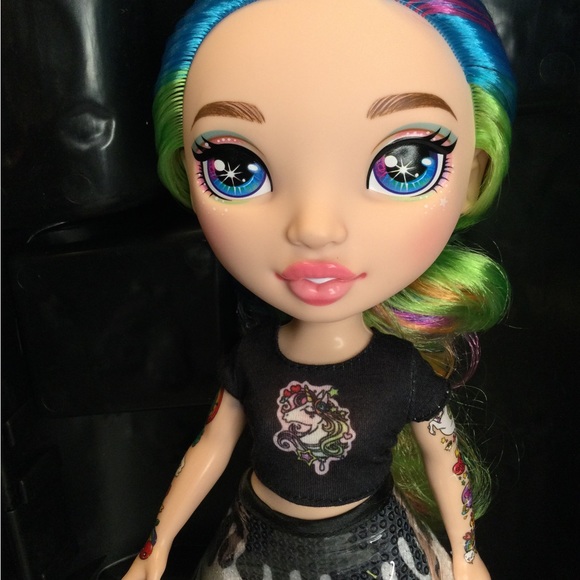 Rainbow Surprise 14” Doll- Rainbow Dream Doll with DIY Slime - Picture 14 of 14